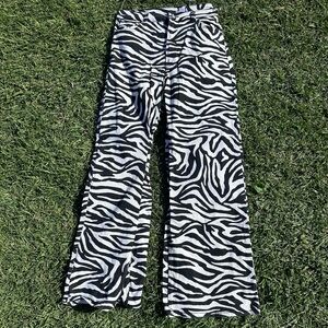 Zebra Print Bottoms